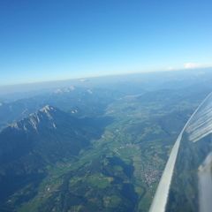 Flugwegposition um 16:40:51: Aufgenommen in der Nähe von Michaelerberg, Österreich in 3573 Meter